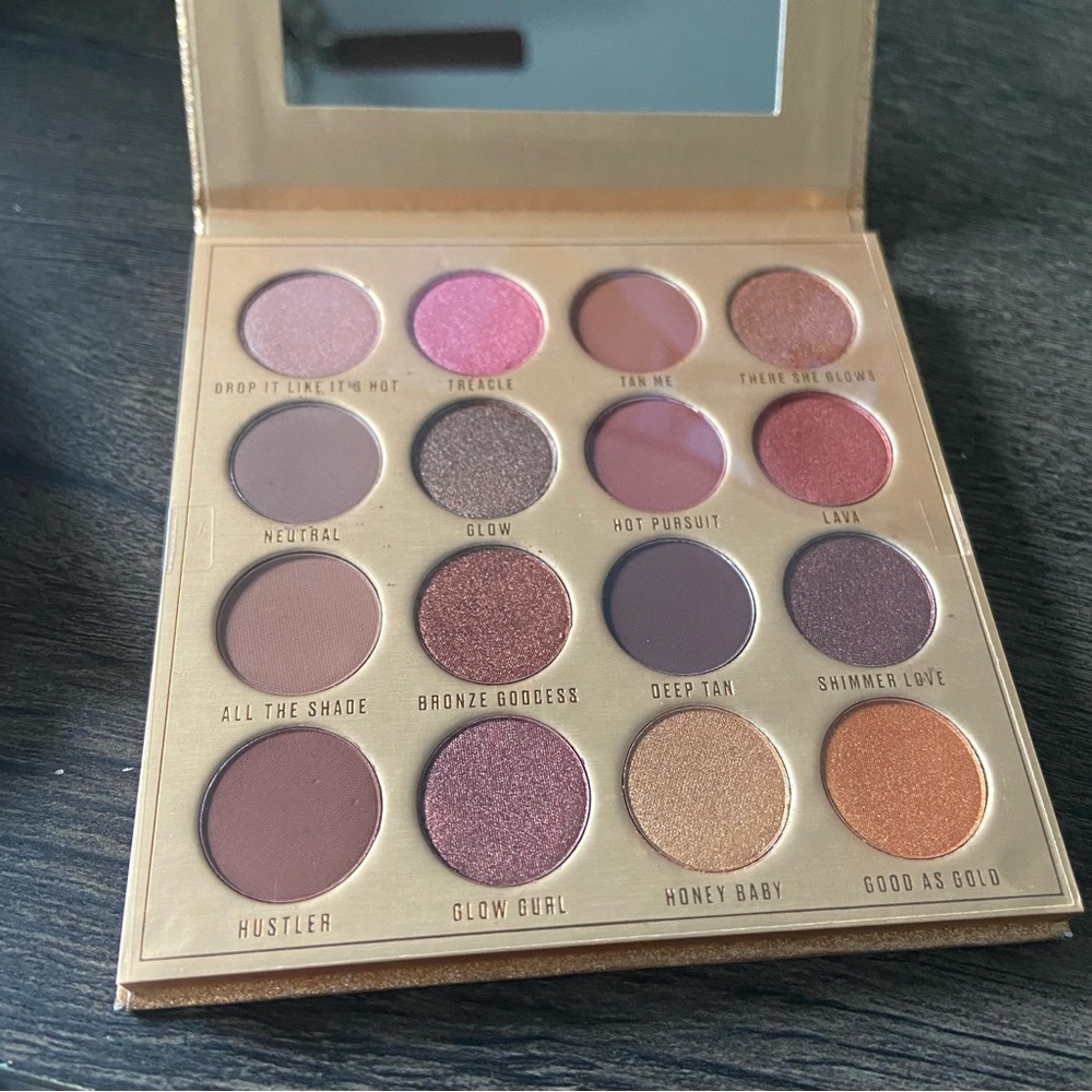 Makeup Obsession London Golden Honey Shadow Palette NEW